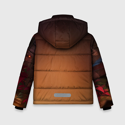 Зимняя куртка для мальчика Gnar / 3D-Черный – фото 2