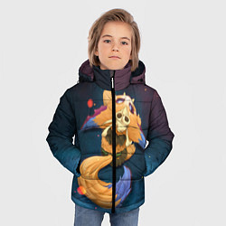 Куртка зимняя для мальчика Лис, цвет: 3D-красный — фото 2