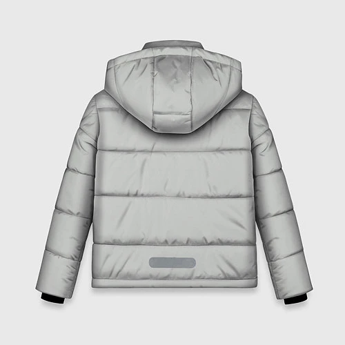 Зимняя куртка для мальчика BTS Grey / 3D-Черный – фото 2