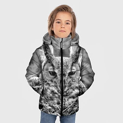 Куртка зимняя для мальчика Ночной филин, цвет: 3D-красный — фото 2