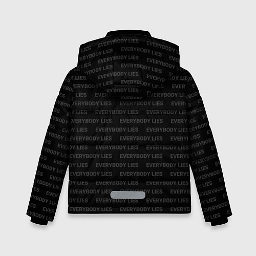Зимняя куртка для мальчика Dr. Dead House / 3D-Черный – фото 2