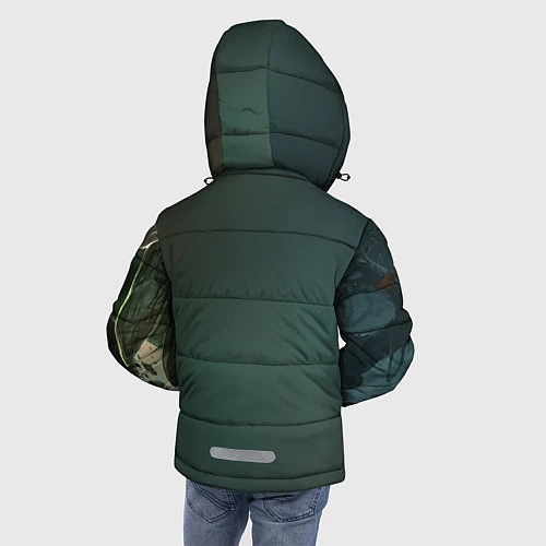 Зимняя куртка для мальчика Маокай / 3D-Красный – фото 4