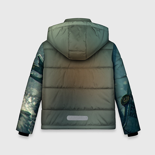 Зимняя куртка для мальчика Olaf / 3D-Черный – фото 2
