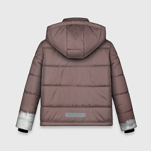 Зимняя куртка для мальчика Котик фотограф / 3D-Черный – фото 2