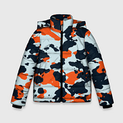Куртка зимняя для мальчика CS:GO Asiimov Camouflage, цвет: 3D-черный