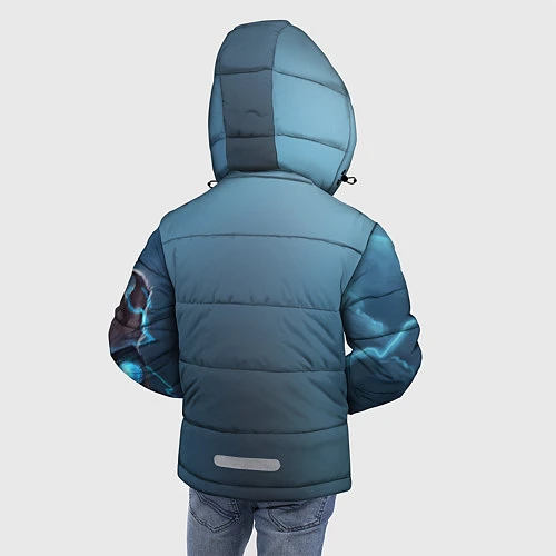 Зимняя куртка для мальчика Вербер / 3D-Красный – фото 4
