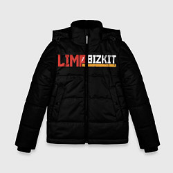 Куртка зимняя для мальчика Limp Bizkit, цвет: 3D-красный