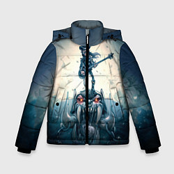 Куртка зимняя для мальчика Motorhead Guitarist, цвет: 3D-красный