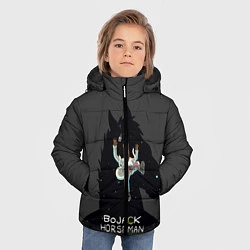 Куртка зимняя для мальчика Bojack Horseman, цвет: 3D-светло-серый — фото 2