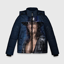 Куртка зимняя для мальчика Гробовщик 3, цвет: 3D-светло-серый