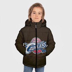 Куртка зимняя для мальчика Кливленд Кавальерс, цвет: 3D-черный — фото 2