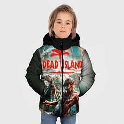 Куртка зимняя для мальчика Dead Island, цвет: 3D-светло-серый — фото 2