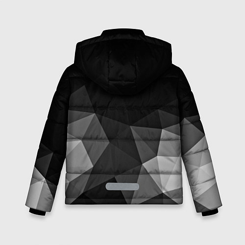 Зимняя куртка для мальчика Abstract gray / 3D-Черный – фото 2