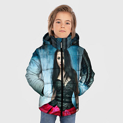 Куртка зимняя для мальчика Evanescence, цвет: 3D-черный — фото 2