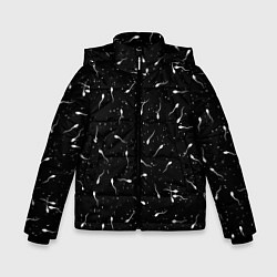 Куртка зимняя для мальчика Новая жизнь, цвет: 3D-черный