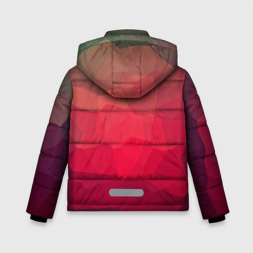 Зимняя куртка для мальчика Edge abstract / 3D-Черный – фото 2