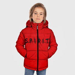 Куртка зимняя для мальчика DM: Red Spirit, цвет: 3D-черный — фото 2