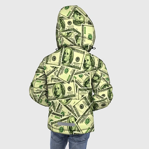 Зимняя куртка для мальчика Benjamin Franklin / 3D-Красный – фото 4