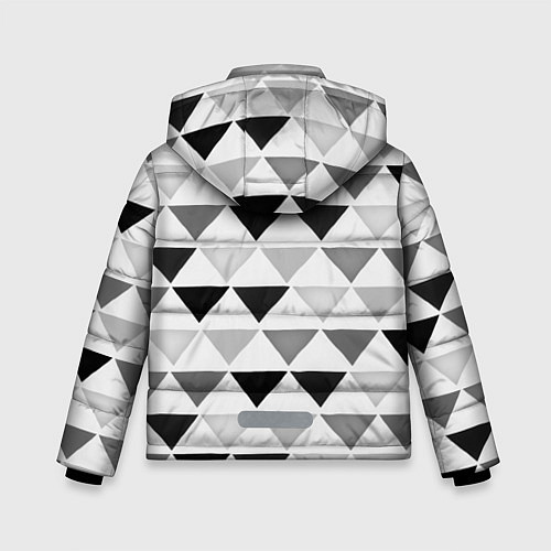 Зимняя куртка для мальчика Snake Geometric / 3D-Черный – фото 2