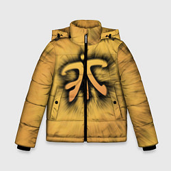 Куртка зимняя для мальчика Team Fnatic, цвет: 3D-красный