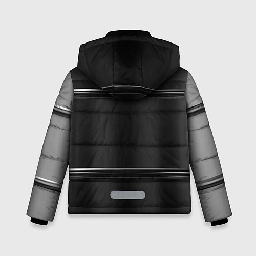 Зимняя куртка для мальчика Oil / 3D-Черный – фото 2