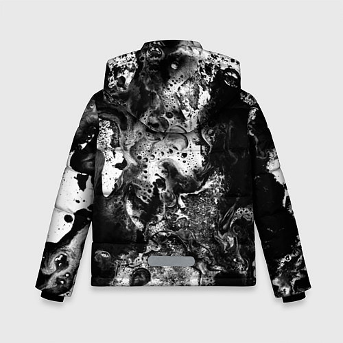 Зимняя куртка для мальчика Чёрная краска / 3D-Черный – фото 2