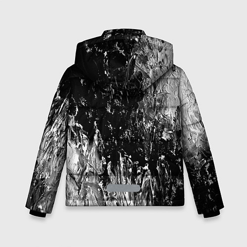 Зимняя куртка для мальчика GRAY&BLACK / 3D-Черный – фото 2