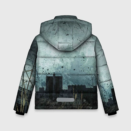 Зимняя куртка для мальчика STALKER: Pripyat / 3D-Черный – фото 2