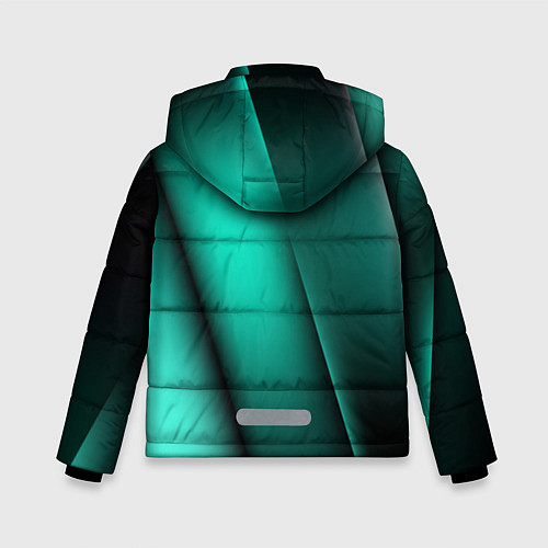 Зимняя куртка для мальчика Emerald lines / 3D-Черный – фото 2