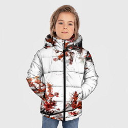 Куртка зимняя для мальчика САКУРА, цвет: 3D-черный — фото 2