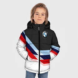 Куртка зимняя для мальчика BMW M SPORT, цвет: 3D-светло-серый — фото 2