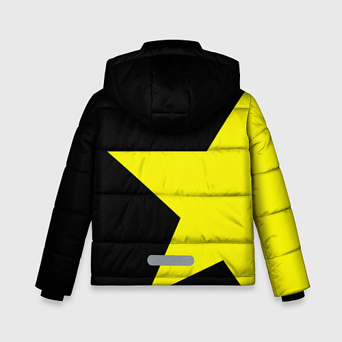 Зимняя куртка для мальчика FC Borussia Dortmund: Star / 3D-Черный – фото 2