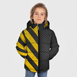 Куртка зимняя для мальчика Underground, цвет: 3D-черный — фото 2