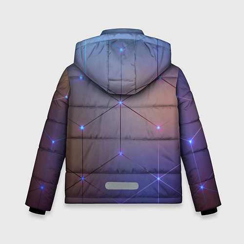 Зимняя куртка для мальчика НЕЙРОННАЯ СЕТЬ NEURAL NETWORK / 3D-Черный – фото 2