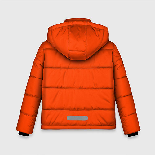 Зимняя куртка для мальчика Лисица / 3D-Черный – фото 2