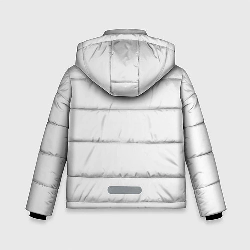 Зимняя куртка для мальчика Imagine Dragons: White / 3D-Черный – фото 2