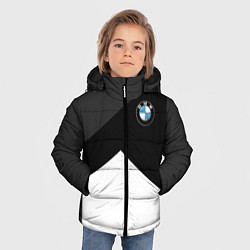 Куртка зимняя для мальчика BMW 2018 SportWear 3, цвет: 3D-черный — фото 2