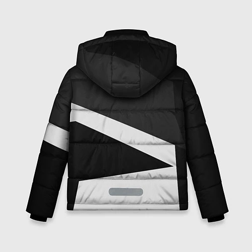 Зимняя куртка для мальчика FC Juventus: Sport Geometry / 3D-Черный – фото 2