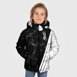 Куртка зимняя для мальчика FC Juventus: Abstract, цвет: 3D-светло-серый — фото 2