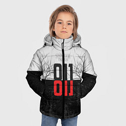 Куртка зимняя для мальчика Stranger Things 011, цвет: 3D-красный — фото 2