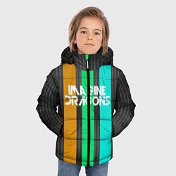 Куртка зимняя для мальчика Imagine Dragons: Evolve Lines, цвет: 3D-черный — фото 2