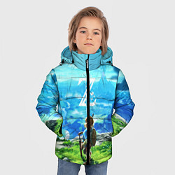 Куртка зимняя для мальчика Z-Link, цвет: 3D-красный — фото 2