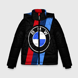 Зимняя куртка для мальчика BMW 2021 M SPORT БМВ М СПОРТ
