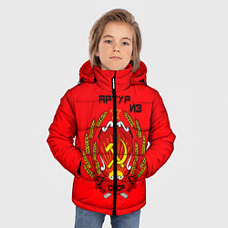 Куртка зимняя для мальчика Артур из СССР, цвет: 3D-черный — фото 2