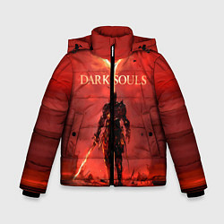 Зимняя куртка для мальчика Dark Souls: Red Sunrise