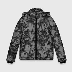 Куртка зимняя для мальчика Cs:go - DoomKitty Collection 2022, цвет: 3D-светло-серый