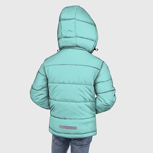 Зимняя куртка для мальчика Влюбленный мистер енот / 3D-Красный – фото 4