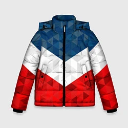 Куртка зимняя для мальчика Форма России, цвет: 3D-красный