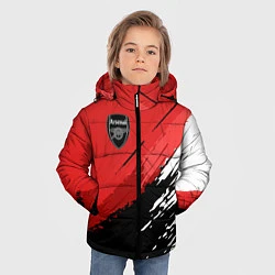 Куртка зимняя для мальчика FC Arsenal: Original, цвет: 3D-красный — фото 2