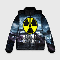 Куртка зимняя для мальчика S.T.A.L.K.E.R: Дамир, цвет: 3D-черный